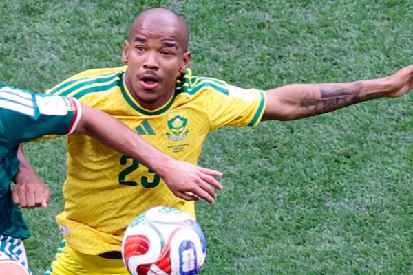 South African midfielder Jayden Adams